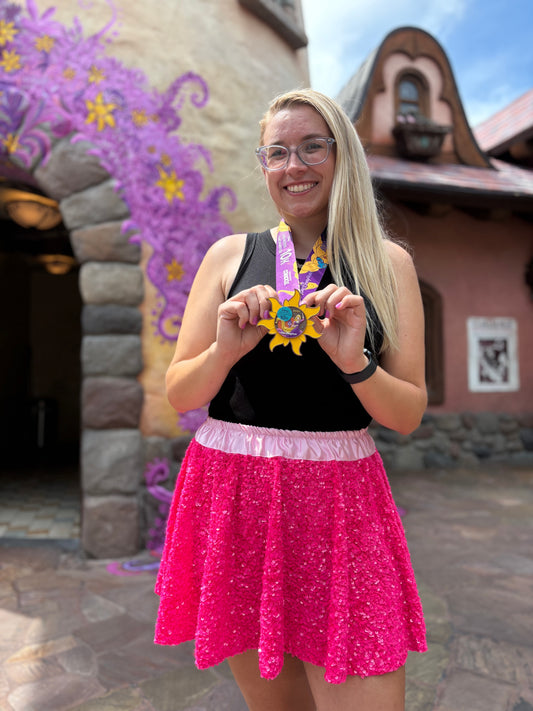 Hot Pink Summer Skirt