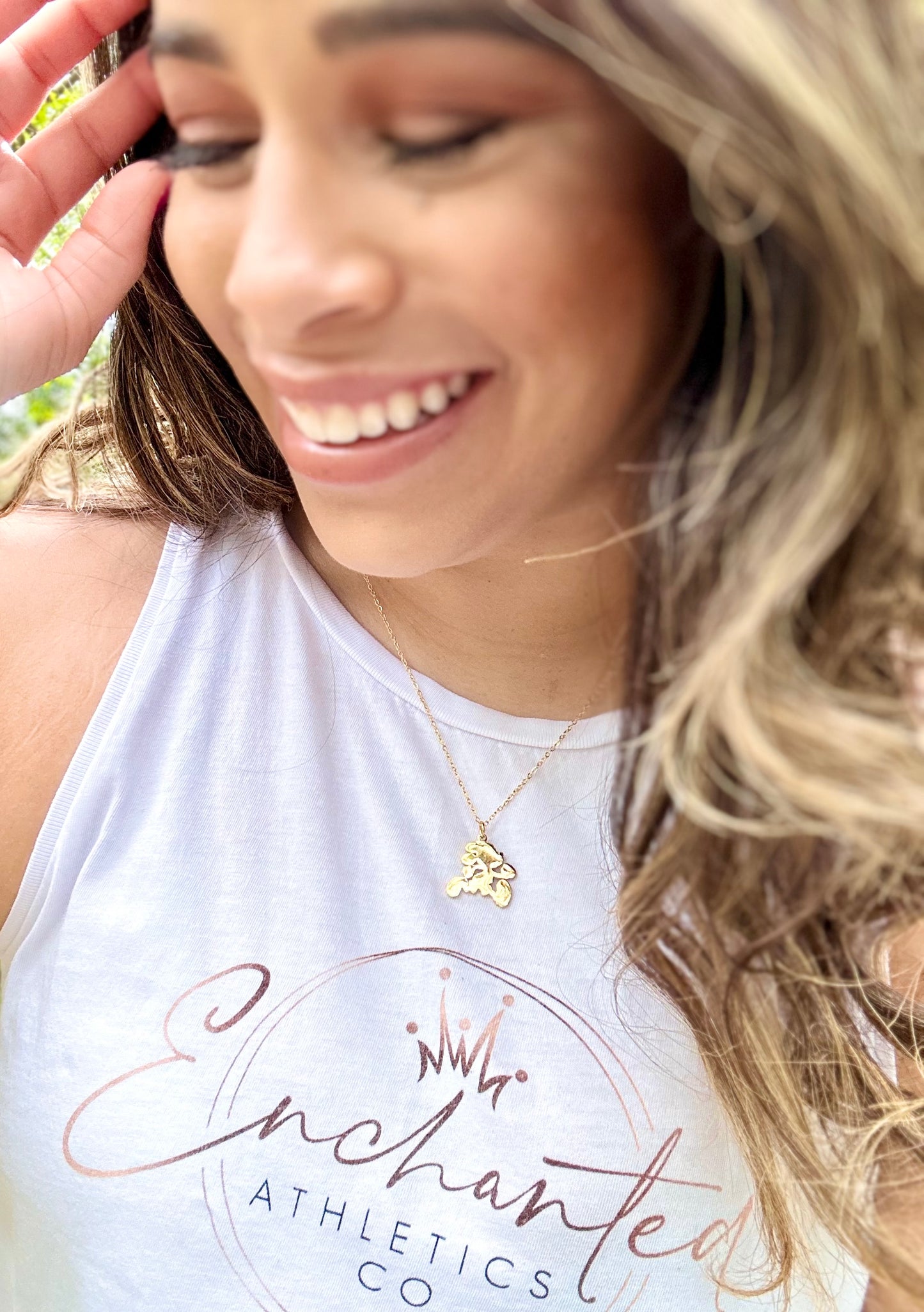 Magic with Minnie Necklace (Gold)