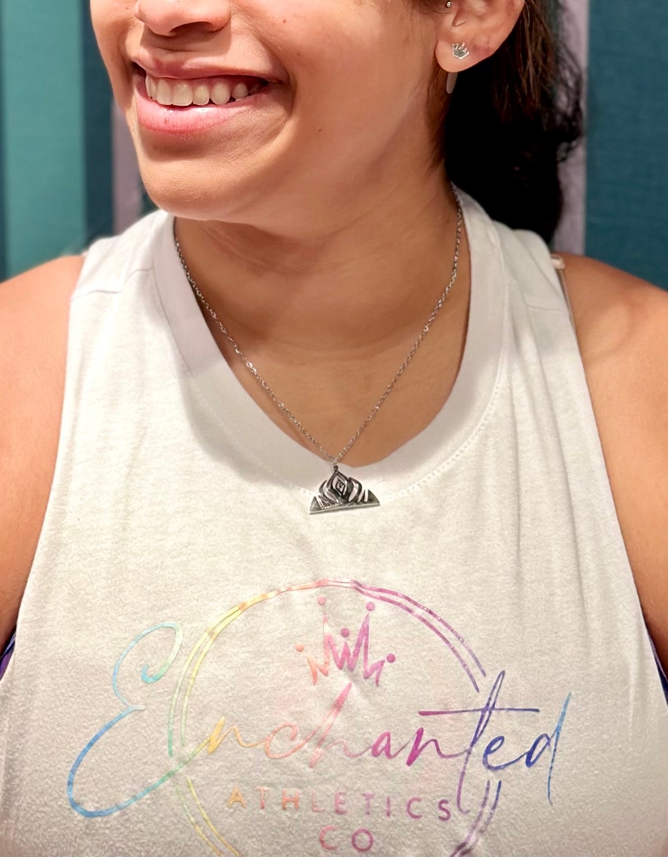 Queen Elsa Crown Necklace