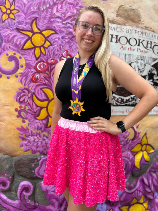 Hot Pink Summer Skirt