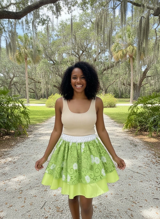 Magnolia Frog Princess Skirt