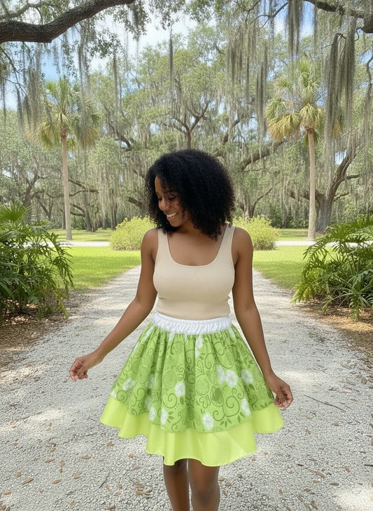 Magnolia Frog Princess Skirt