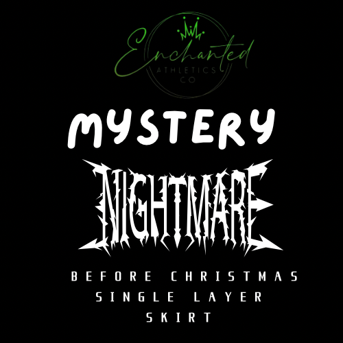 MYSTERY NIGHTMARE BEFORE CHRISTMAS SINGLE LAYER SKIRT