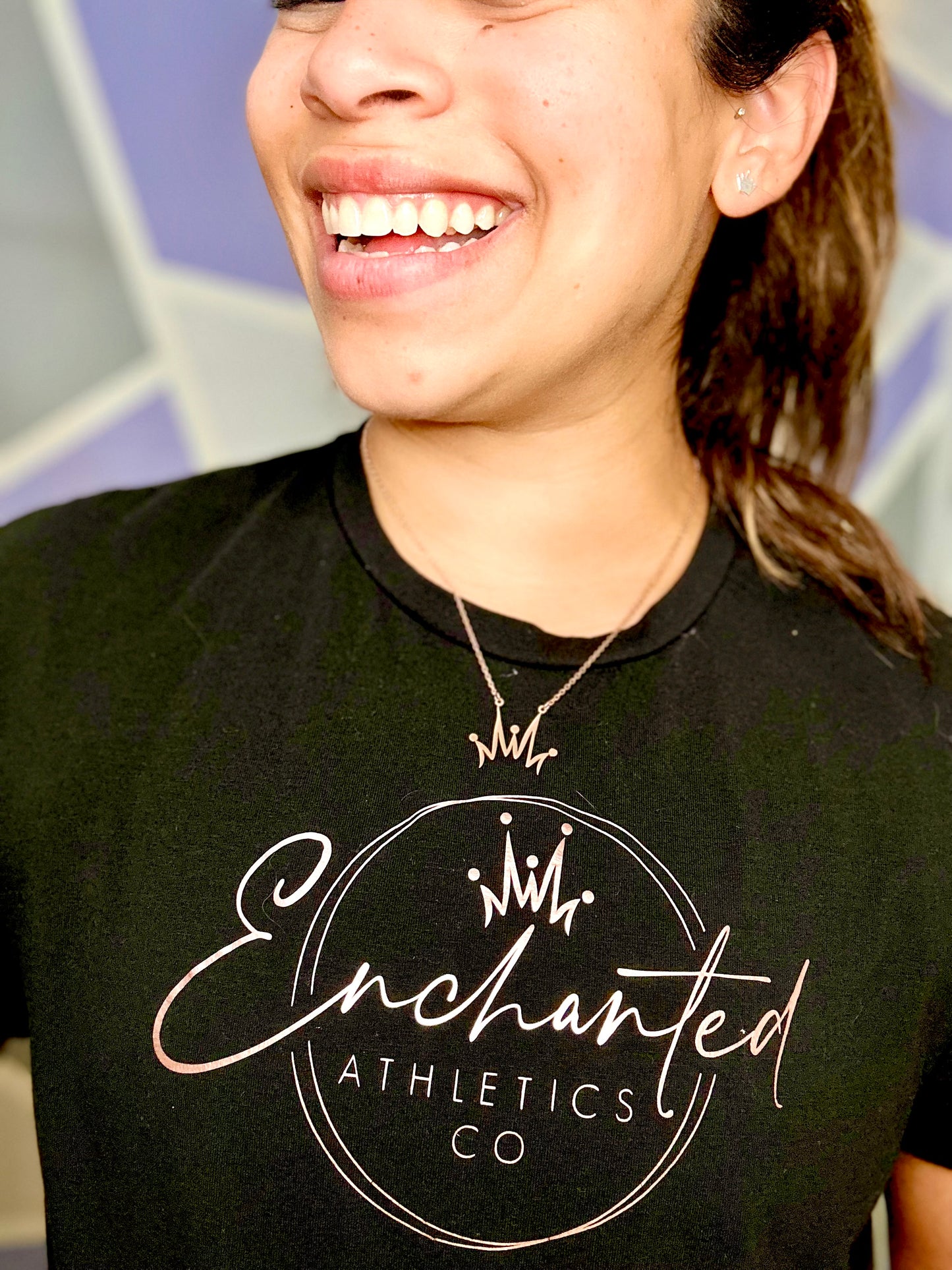 SALE! Enchanted Rose Gold Crown Necklace