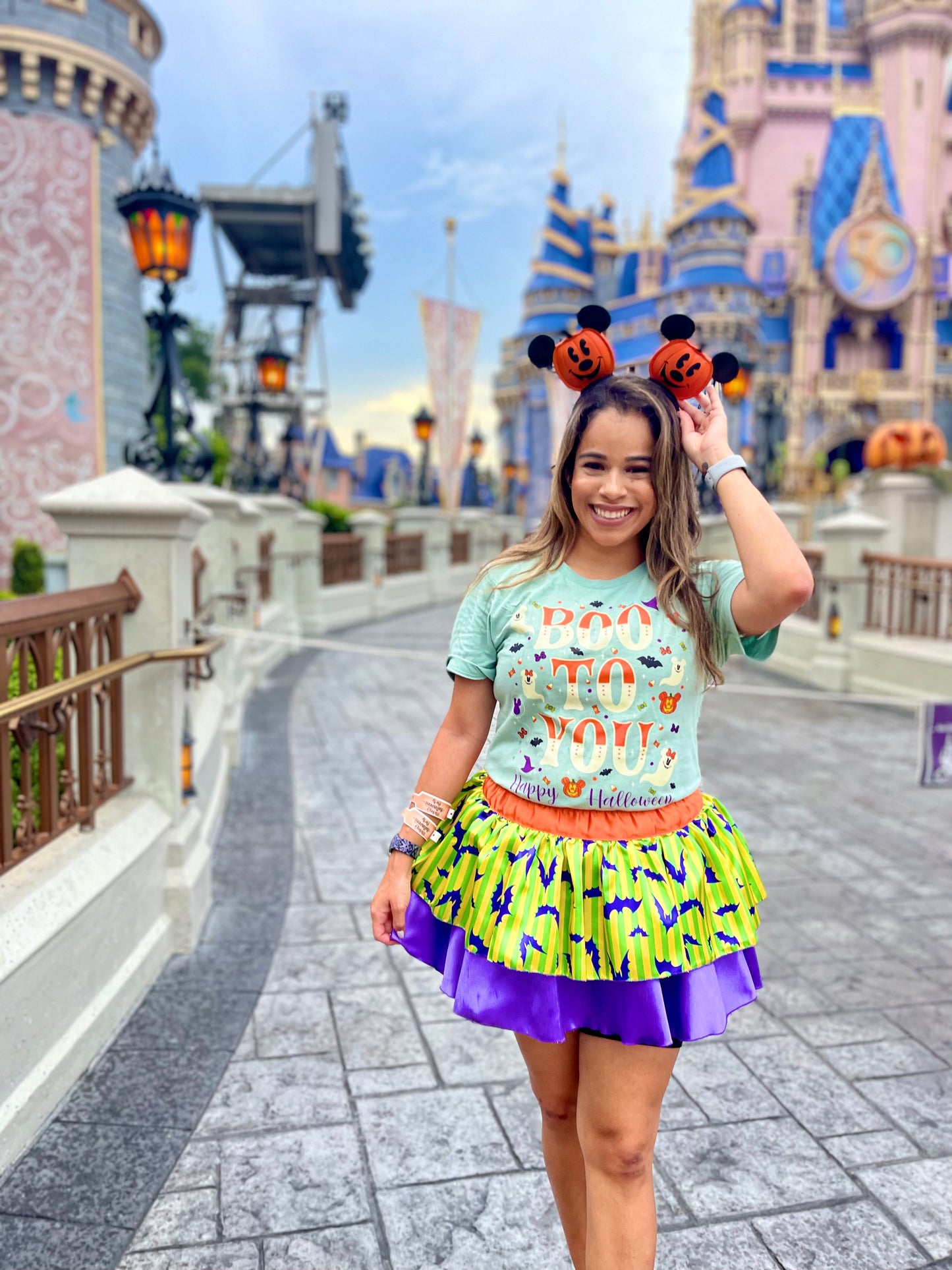 Spooky Cast Member Skirt