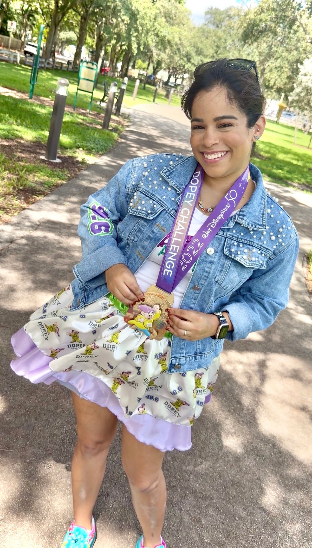 TMB x EAC Collab 
“Whistle While You Run” Skirt
