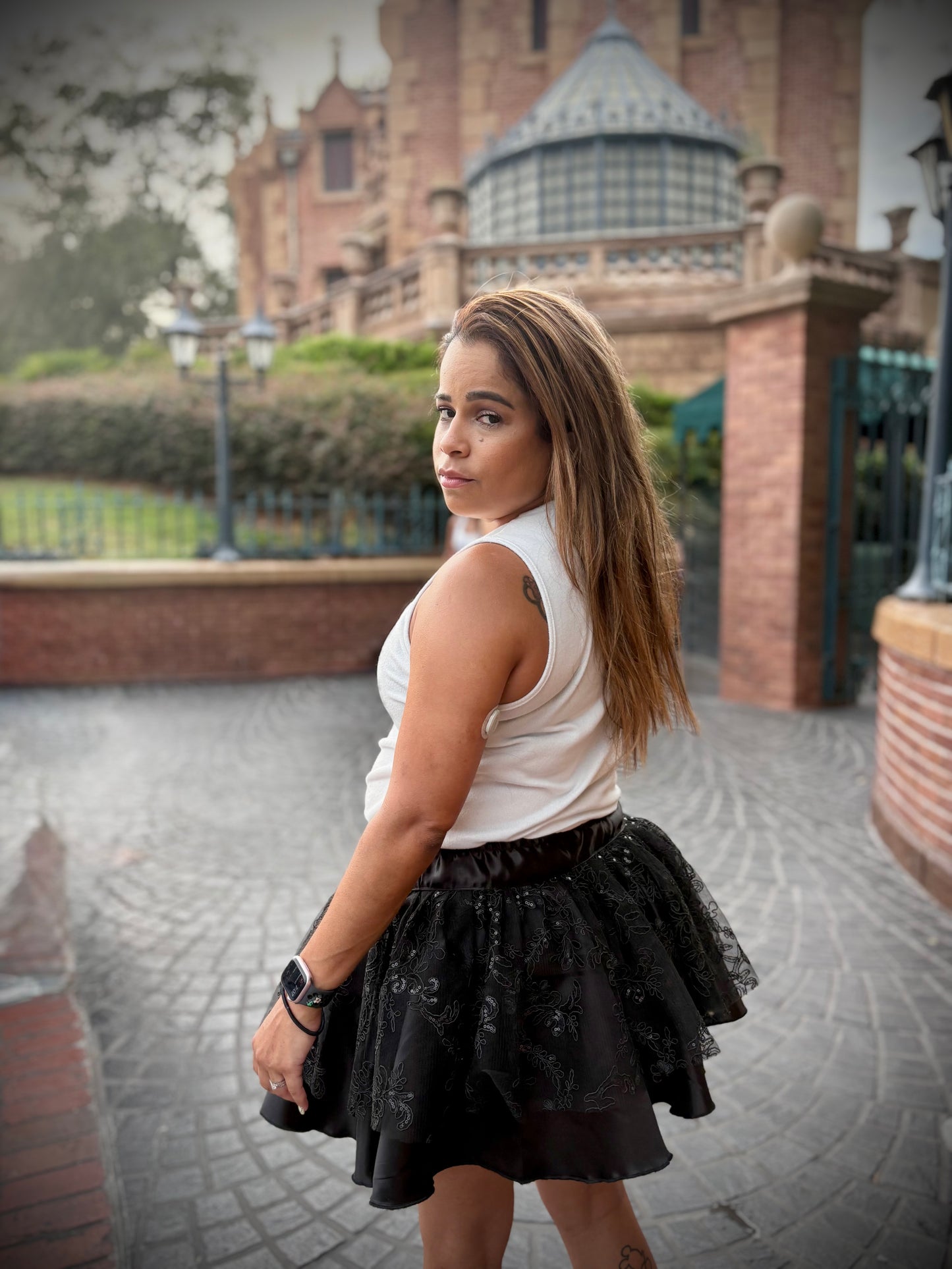 Black Bride Skirt