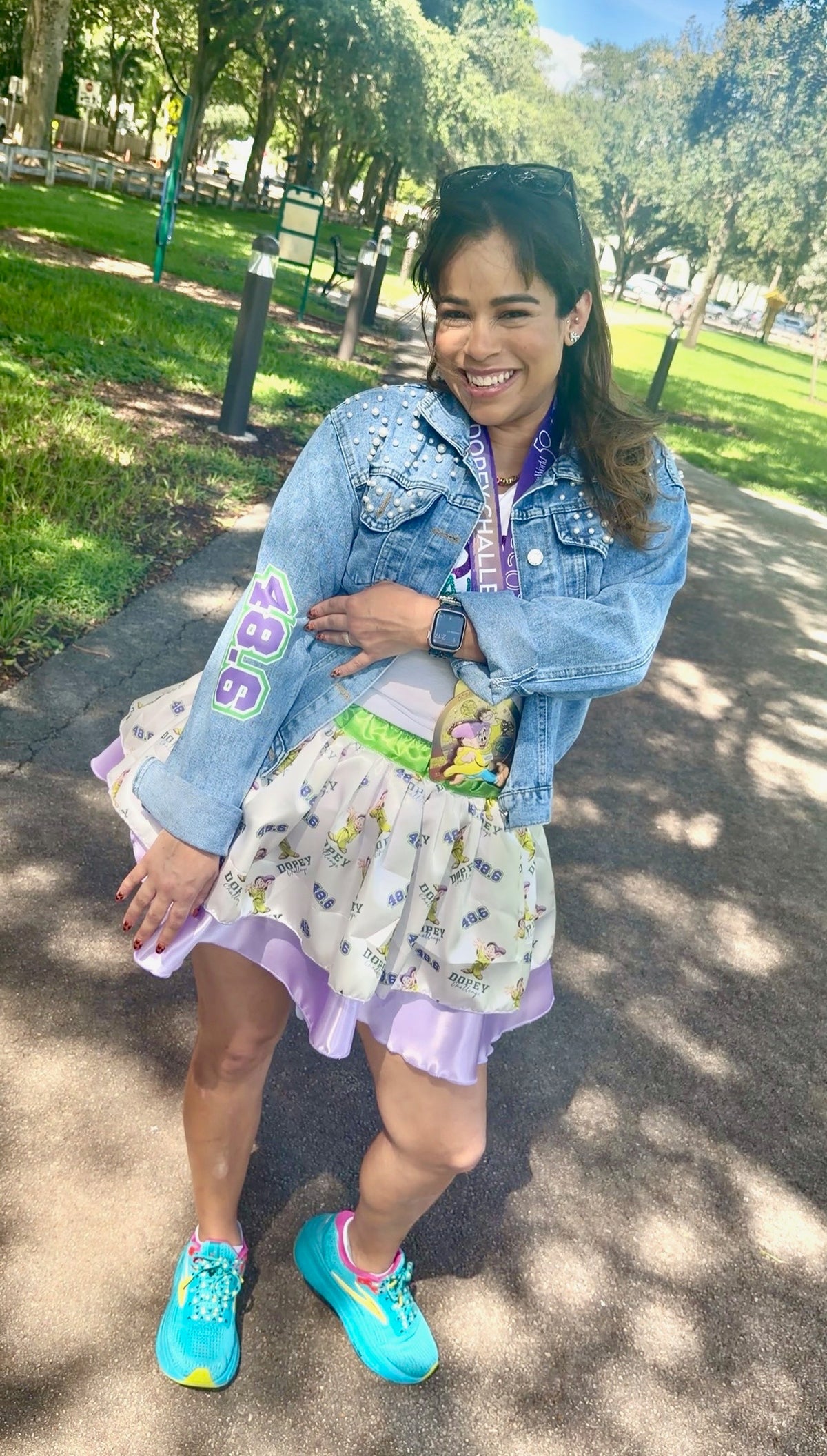 TMB x EAC Collab 
“Whistle While You Run” Skirt