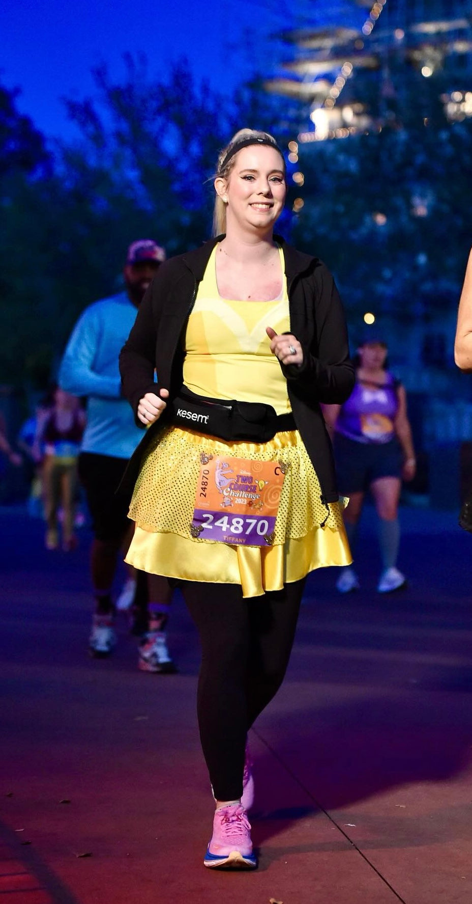 Solid Yellow Skirt