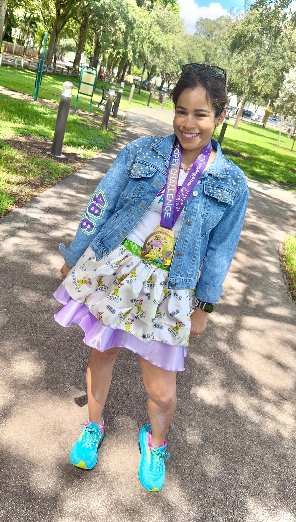 TMB x EAC Collab 
“Whistle While You Run” Skirt