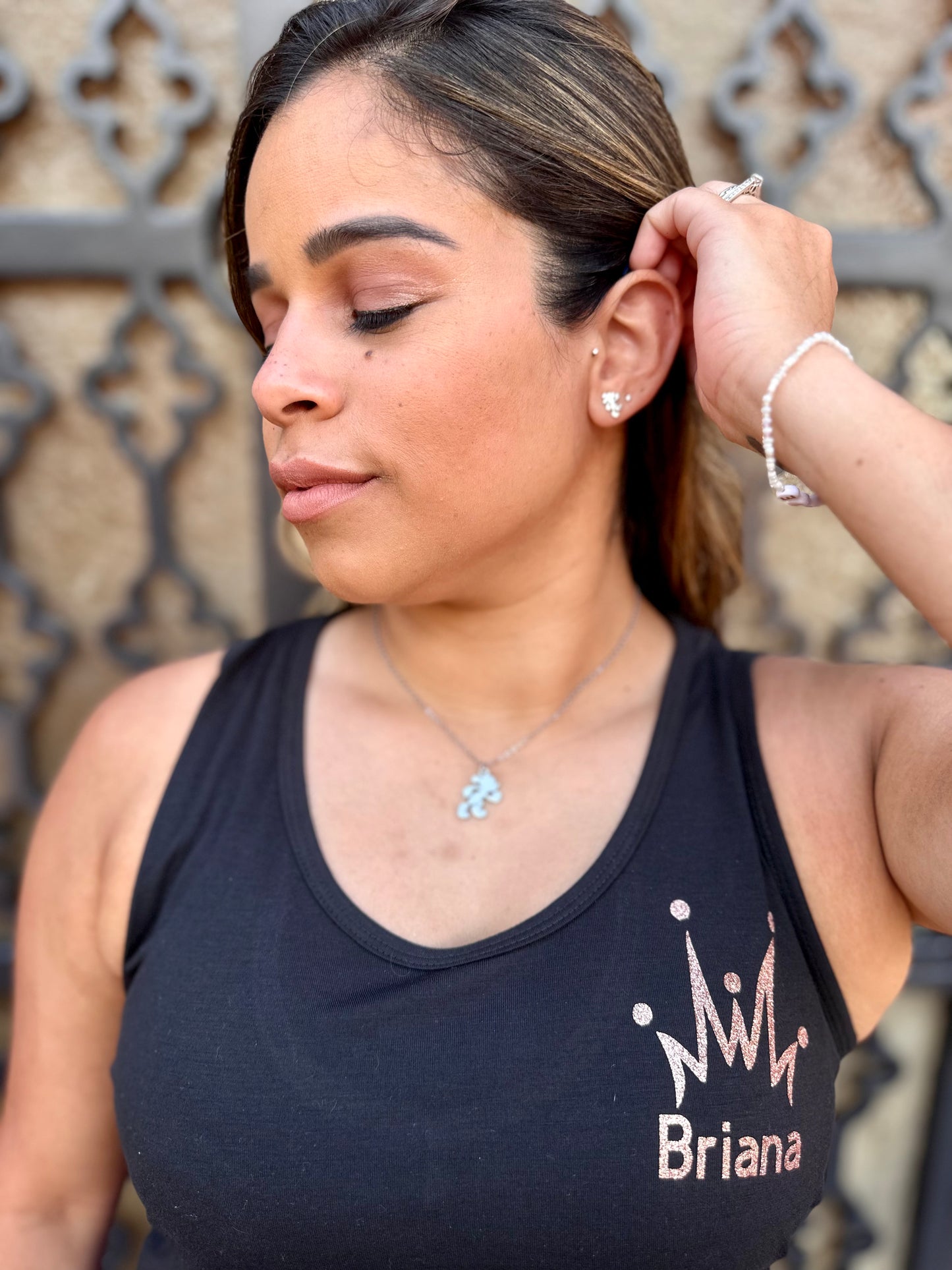 RUNNING IN MAGIC EARRINGS & NECKLACE SET